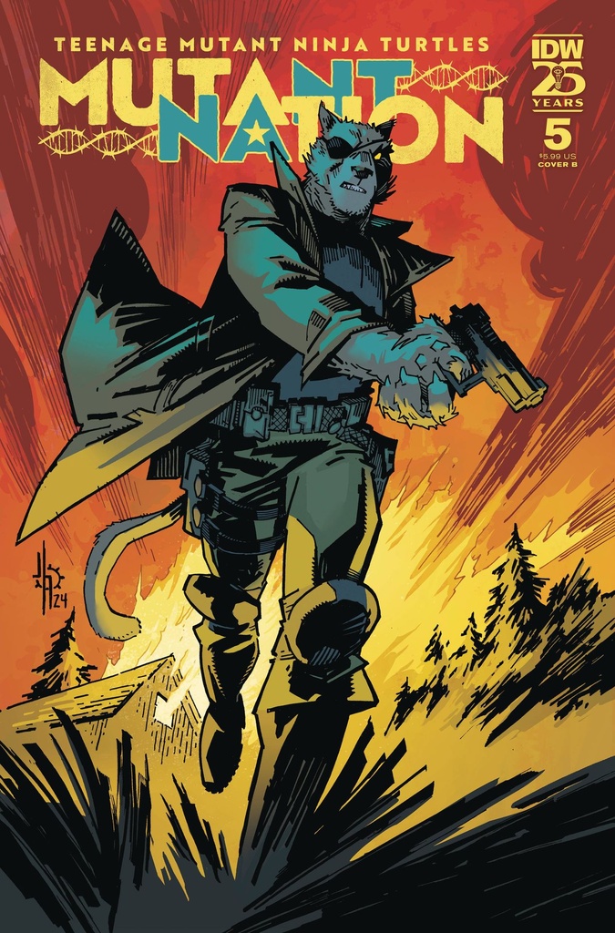 Teenage Mutant Ninja Turtles: Mutant Nation #5 (Cover B Jason Howard)
