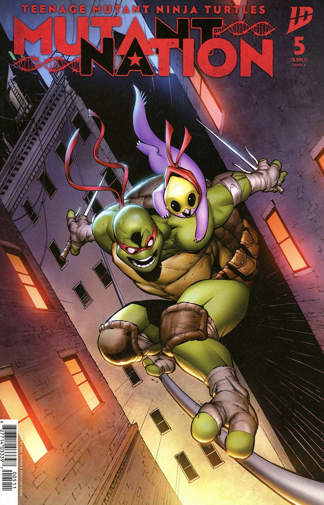 Teenage Mutant Ninja Turtles: Mutant Nation #5 (Cover A Max Dunbar)