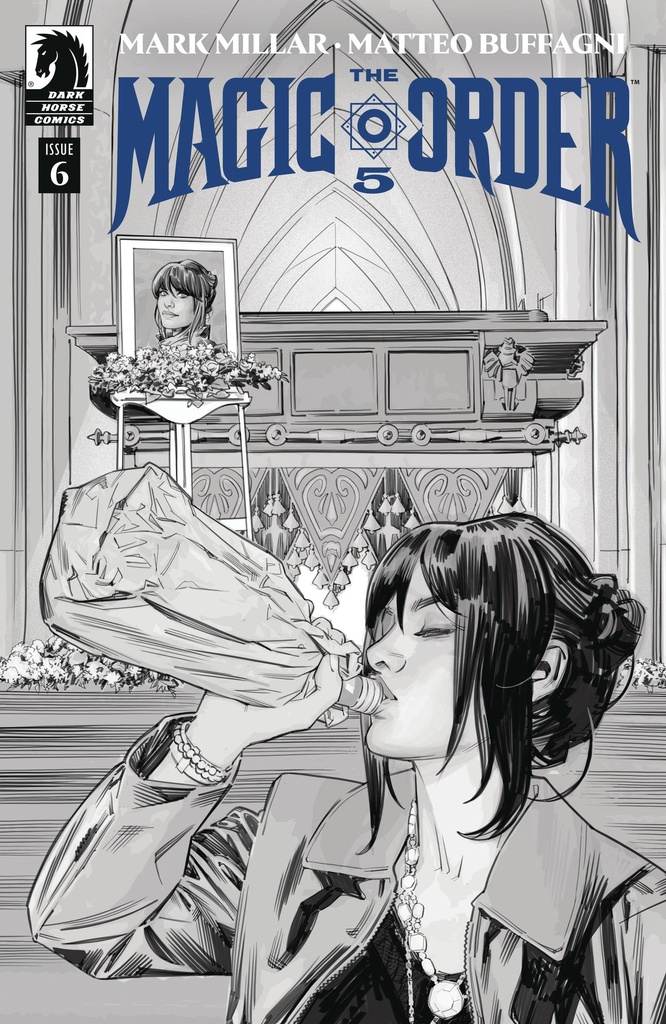 The Magic Order 5 #6 (Cover B Matteo Buffagni B&W Variant)