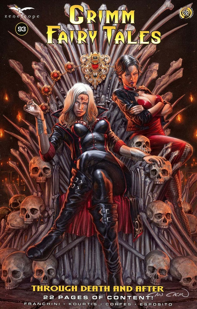 Grimm Fairy Tales #93 (Cover B Caio Cacau)