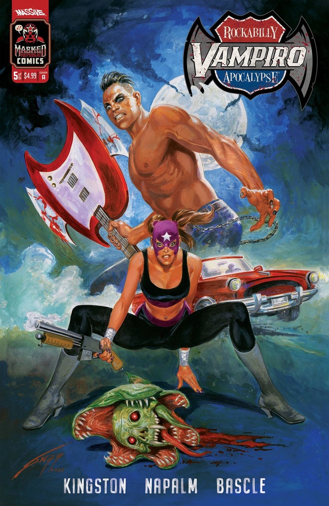 Vampiro: Rockabilly Apocalypse #5 of 5 (Cover A Rafael Gallur)