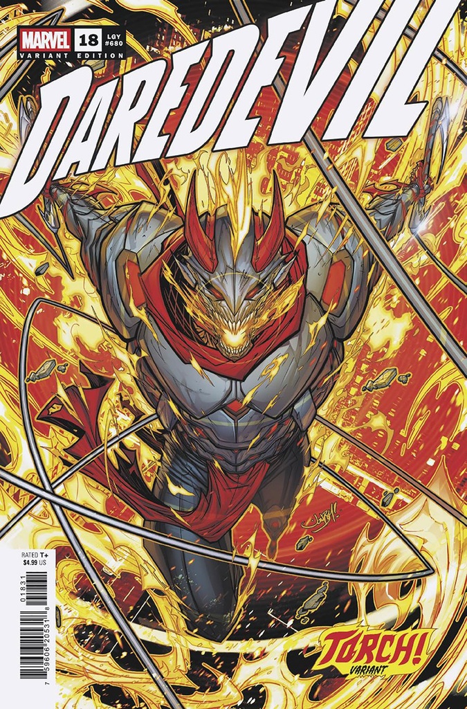 Daredevil #18 (Jonboy Meyers Torch Variant)