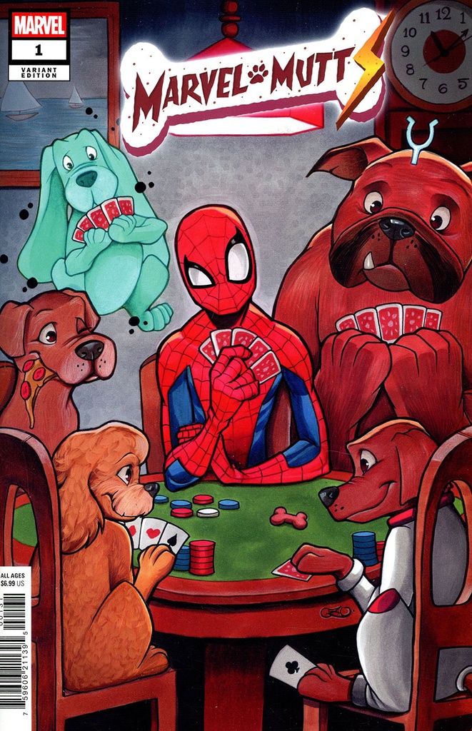 Marvel Mutts #1 (Chrissie Zullo Variant)