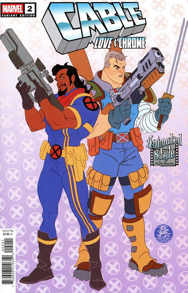 Cable: Love and Chrome #2 of 5 (Mark Brooks Animated-Style Variant)