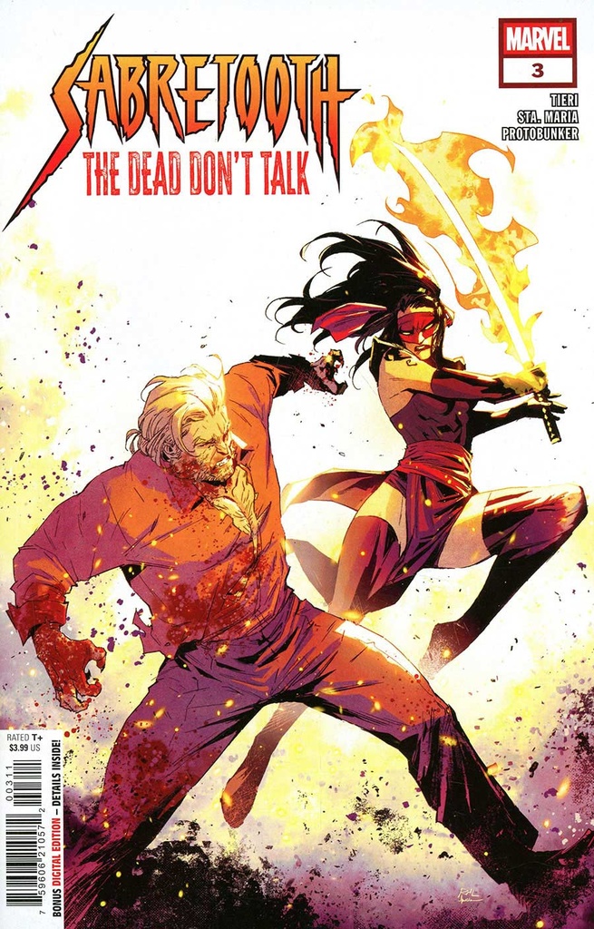 Sabretooth: The Dead Don't Talk #3 of 5