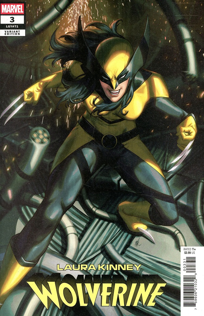 Laura Kinney: Wolverine #3 (Ejikure Wolverine Variant)