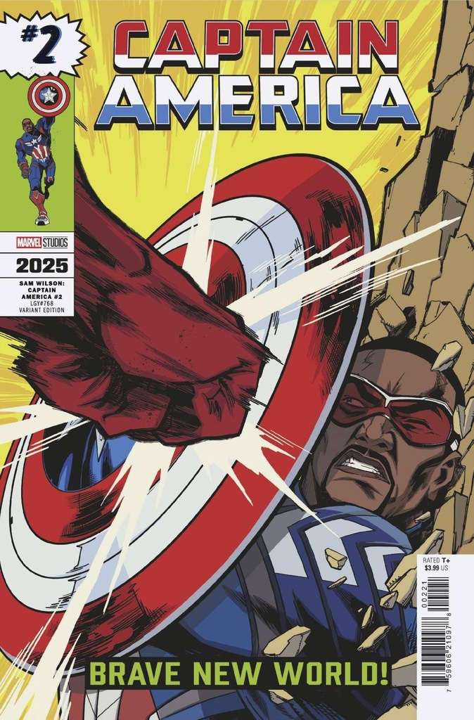 Sam Wilson: Captain America #2 of 5 (Khary Randolph Marvel Studios Variant)