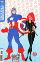 Captain America & Volstagg #1 (Mark Brooks Animated Variant)