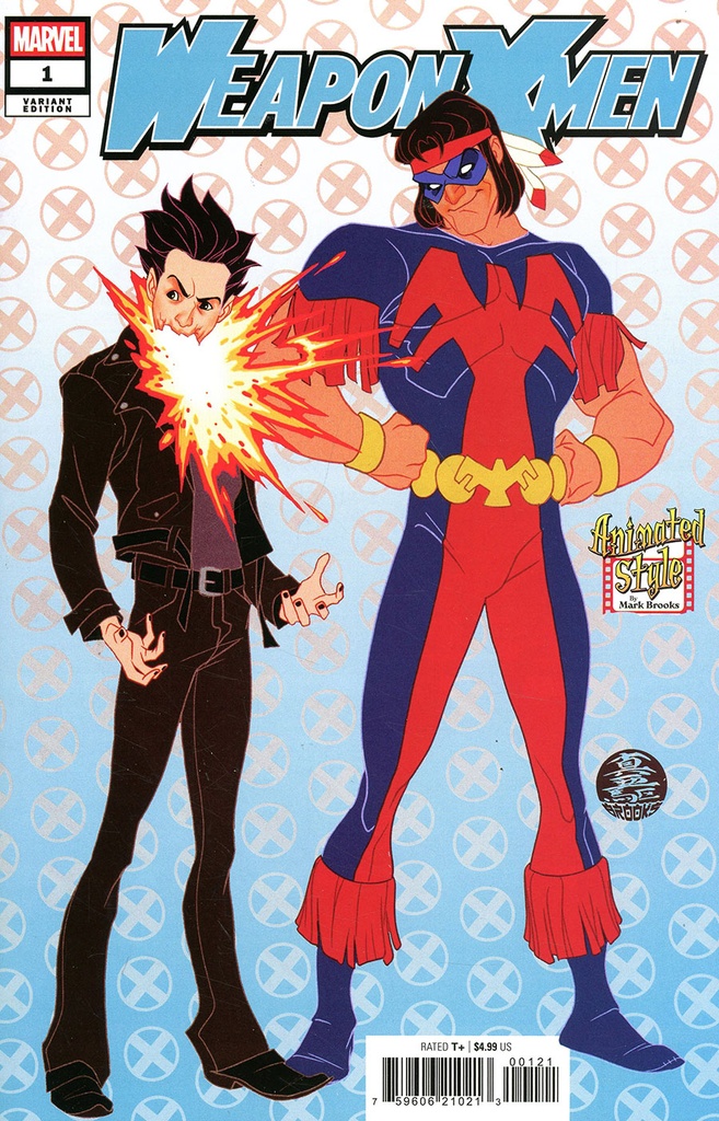 Weapon X-Men #1 of 5 (Mark Brooks Animated-Style Variant)