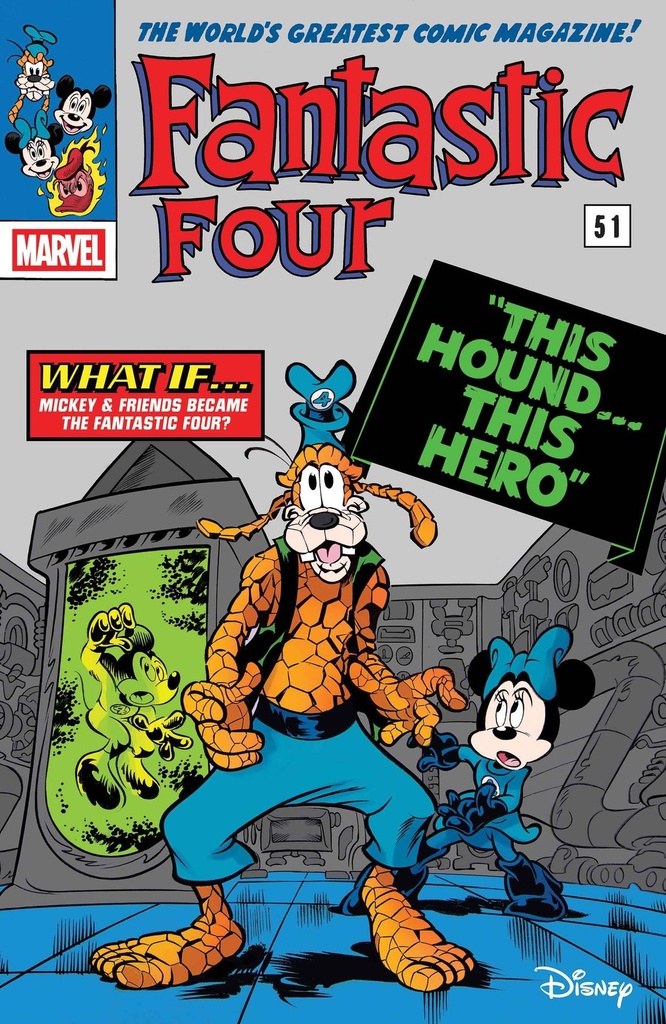 Fantastic Four #29 (Paolo Mottura Disney What If Variant)
