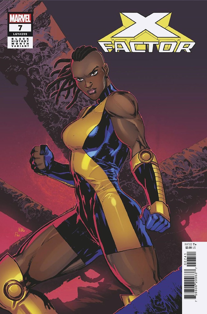 X-Factor #7 (Ken Lashley Black History Month Variant)