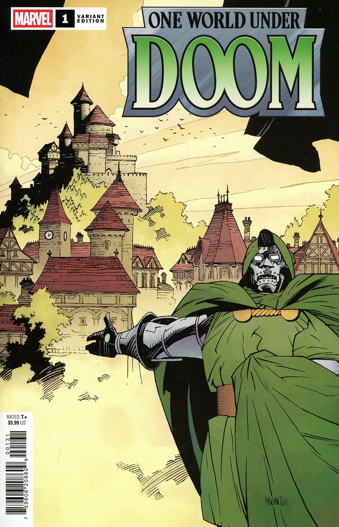 One World Under Doom #1 of 9 (Mike Mignola Hidden Gem Variant)