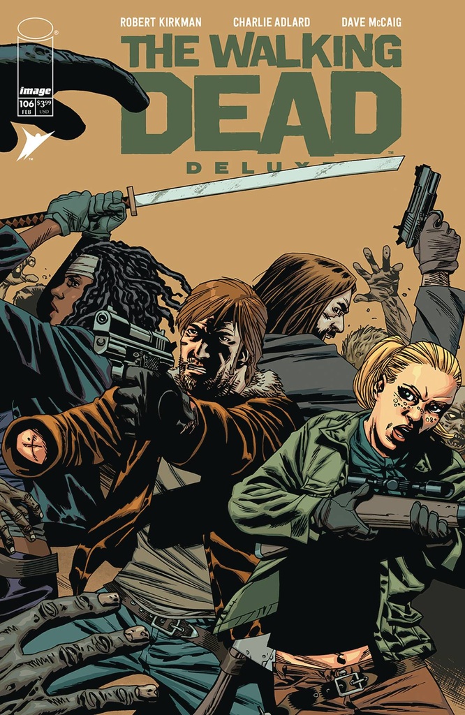 The Walking Dead: Deluxe #106 (Cover B Charlie Adlard & Dave McCaig)