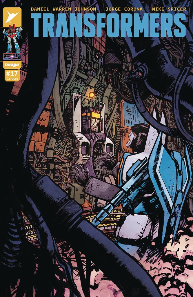 Transformers #17 (Cover A Daniel Warren Johnson & Mike Spicer)