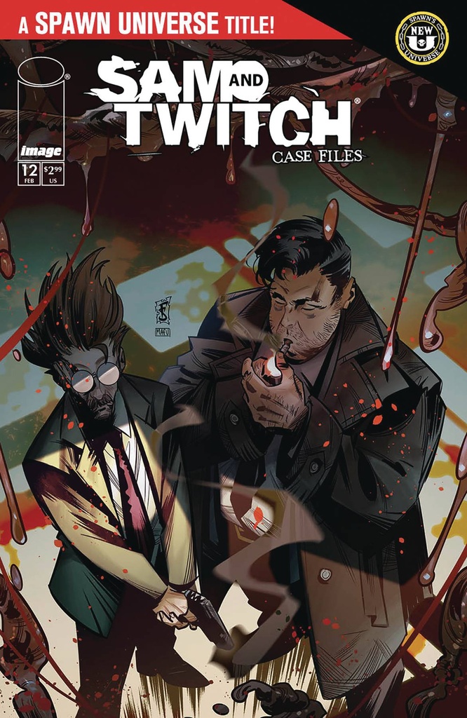 Sam and Twitch: Case Files #12 (Cover A Federico Sabbatini)