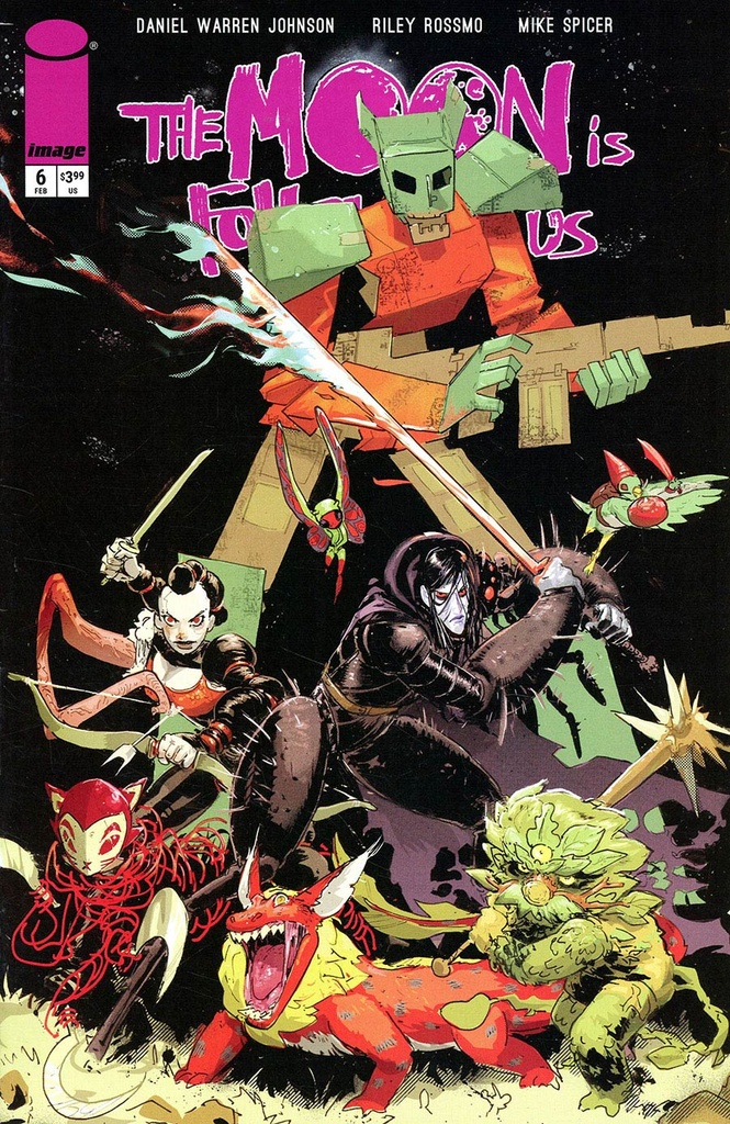 The Moon Is Following Us #6 of 10 (Cover A Riley Rossmo)