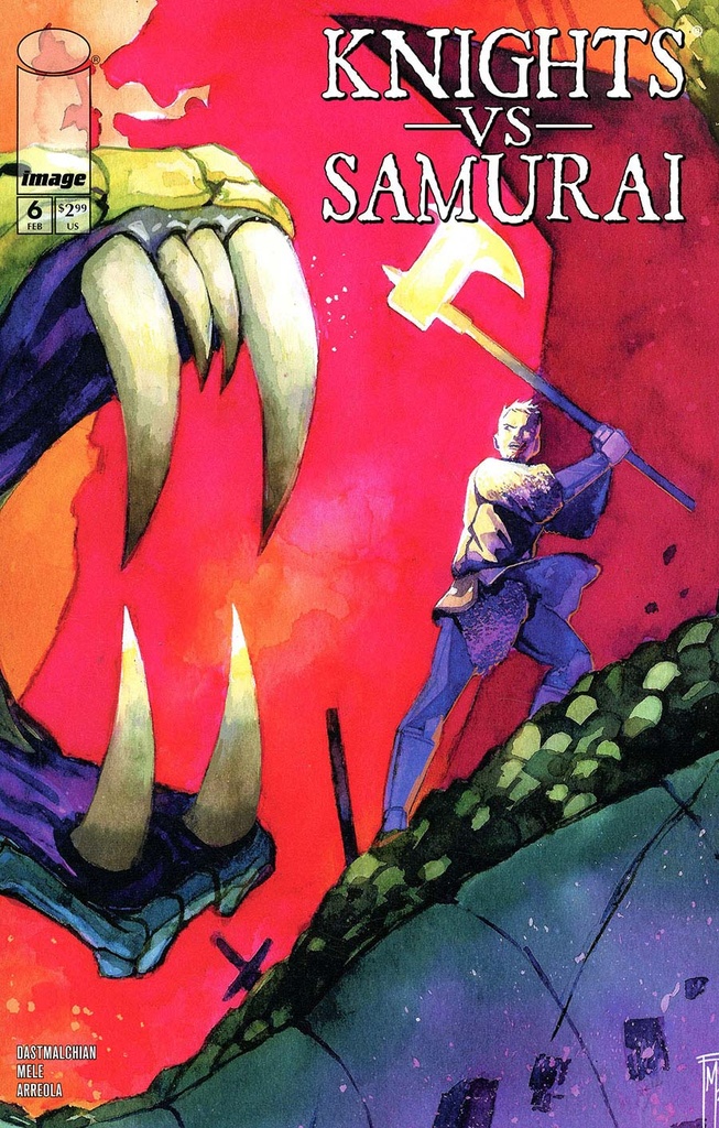 Knights vs. Samurai #6 (Cover A Raymond Gay)