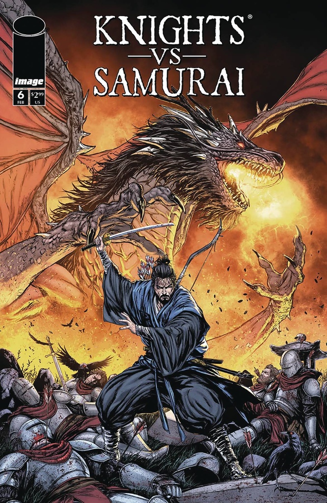 Knights vs. Samurai #6 (Cover A Raymond Gay)