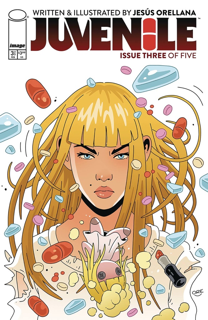 Juvenile #3 of 5 (Cover A Jesus Orellana)