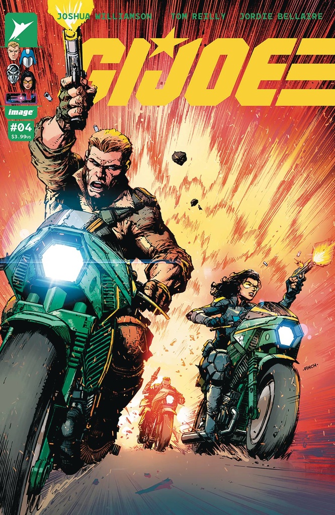 GI Joe #4 (Cover B David Finch & Adriano Lucas)