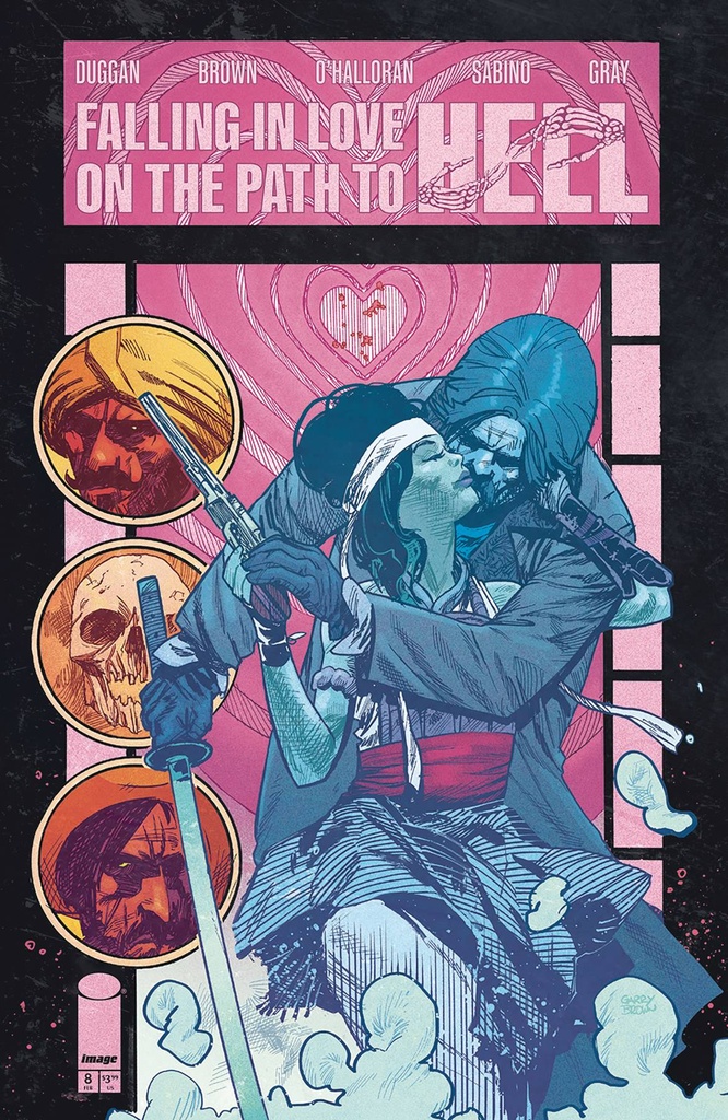 Falling in Love on the Path to Hell #8 (Cover A Garry Brown)
