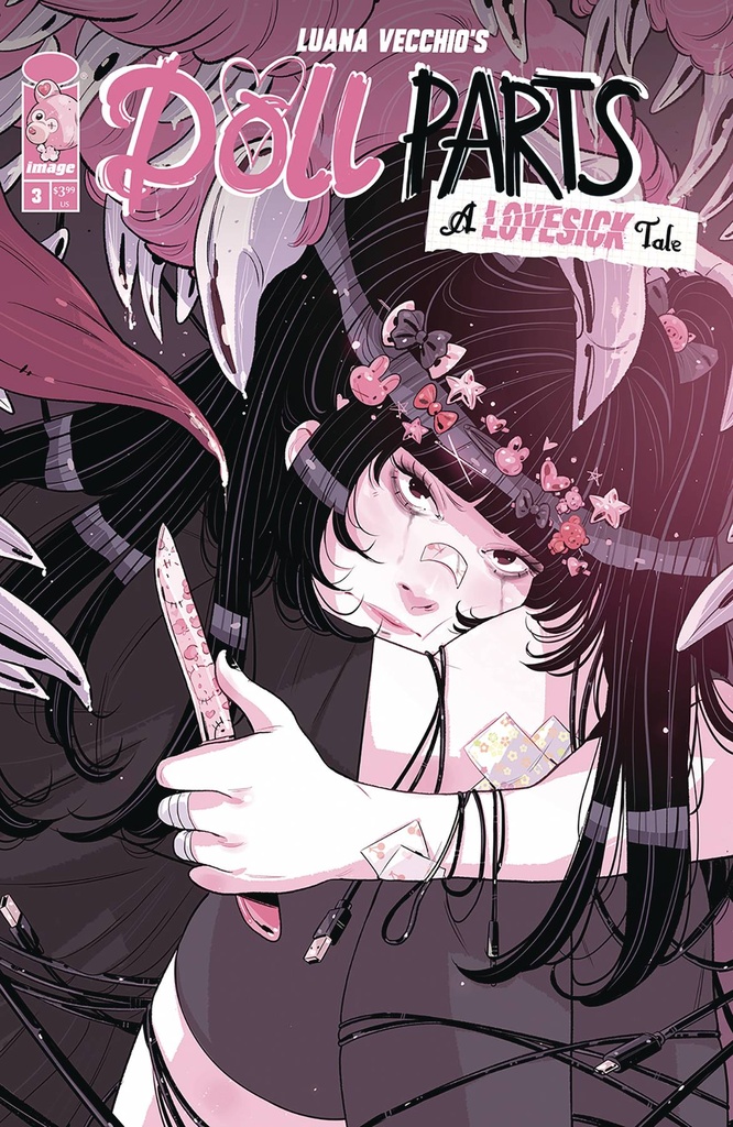 Doll Parts: A Lovesick Tale #3 of 4 (Cover B Luana Vecchio Knife Variant)