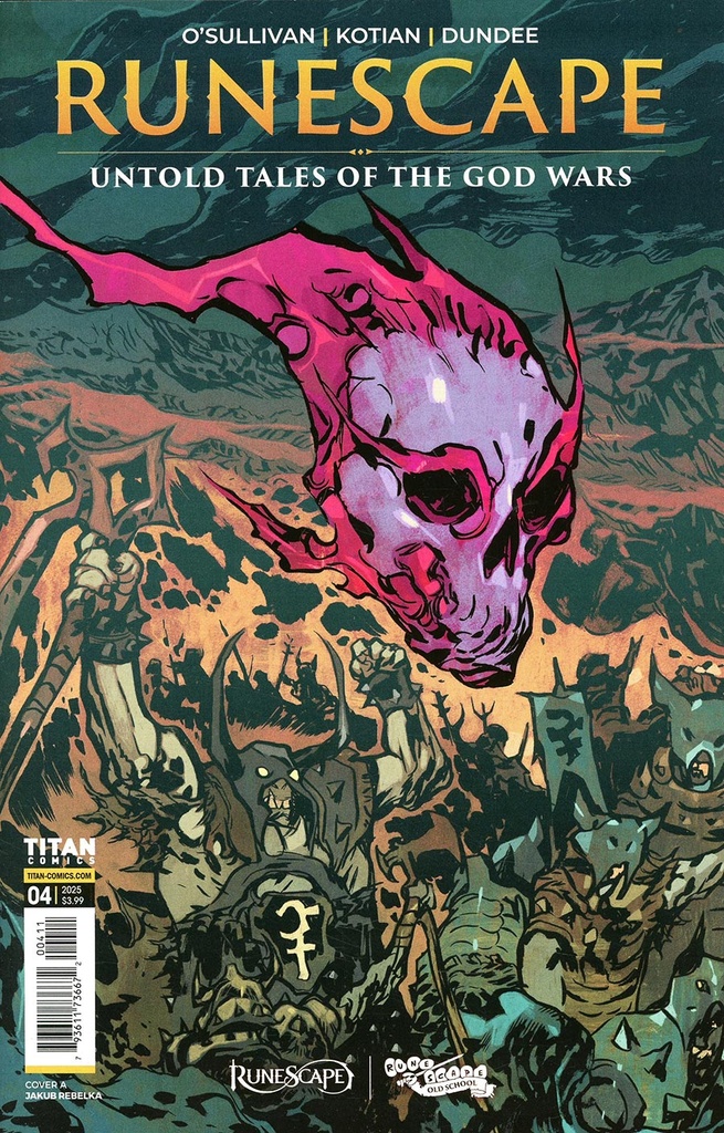 RuneScape: Untold Tales of the God Wars #4 (Cover A Jakub Rebelka)