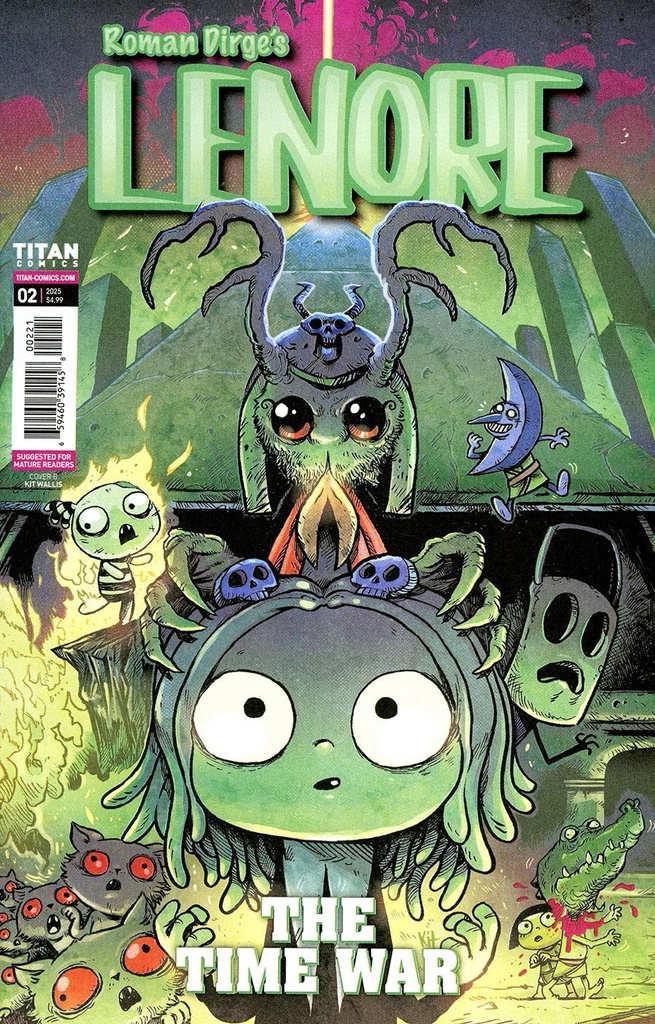 Lenore: The Time War #2 (Cover B Kit Wallis)