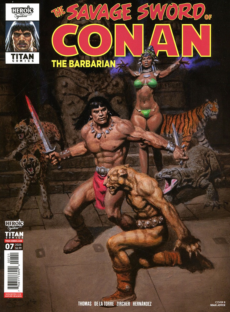 Savage Sword of Conan #7 (Cover B Sean Joyce)