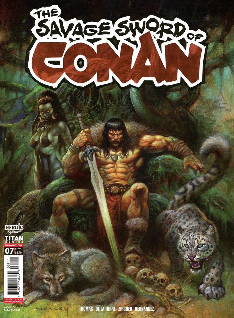 Savage Sword of Conan #7 (Cover A Alex Horley)