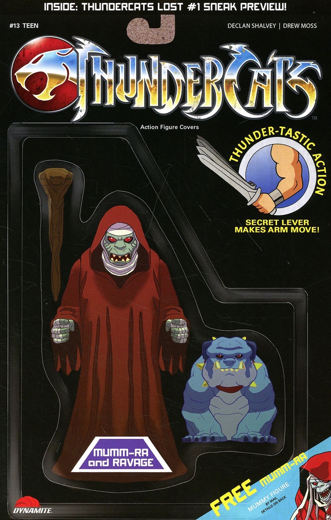 Thundercats #13 (Cover F Drew Moss Action Figure Variant)