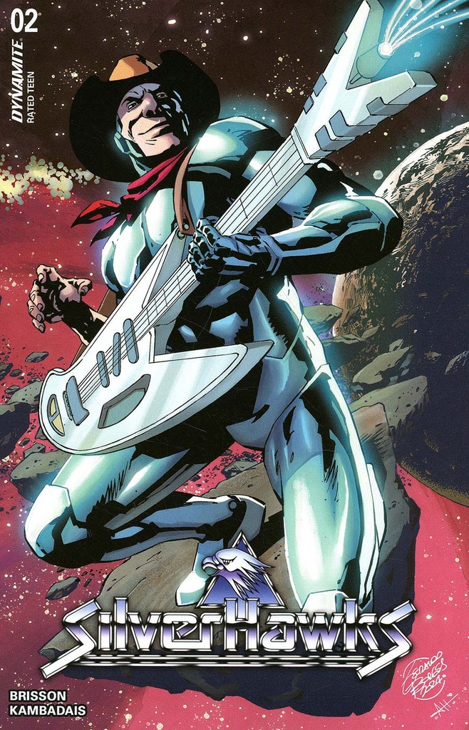SilverHawks #2 (Cover D Geraldo Borges)