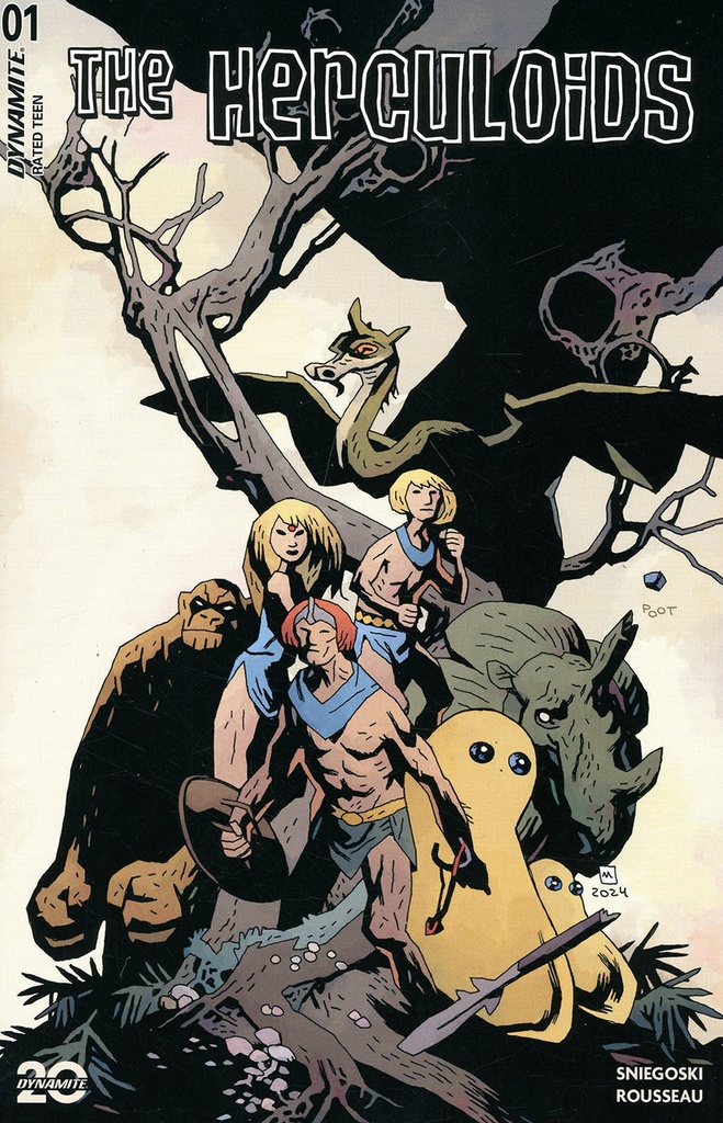 The Herculoids #1 (Cover E Mike Mignola)