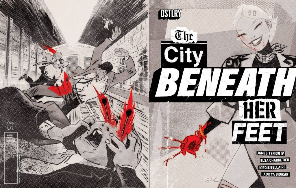 The City Beneath Her Feet #1 (2nd Printing Elsa Charretier Variant)