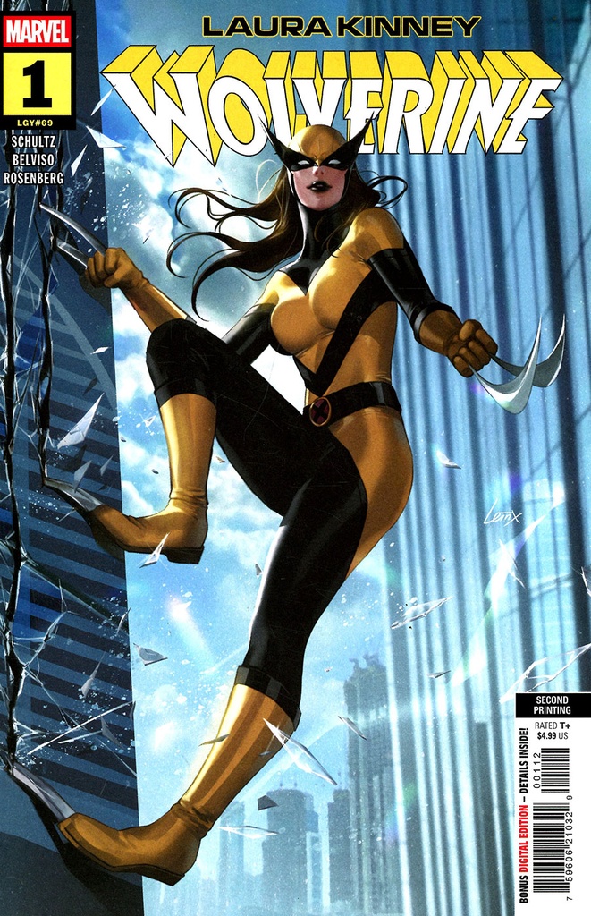 Laura Kinney: Wolverine #1 (2nd Printing Lesley Leirix Li Variant)