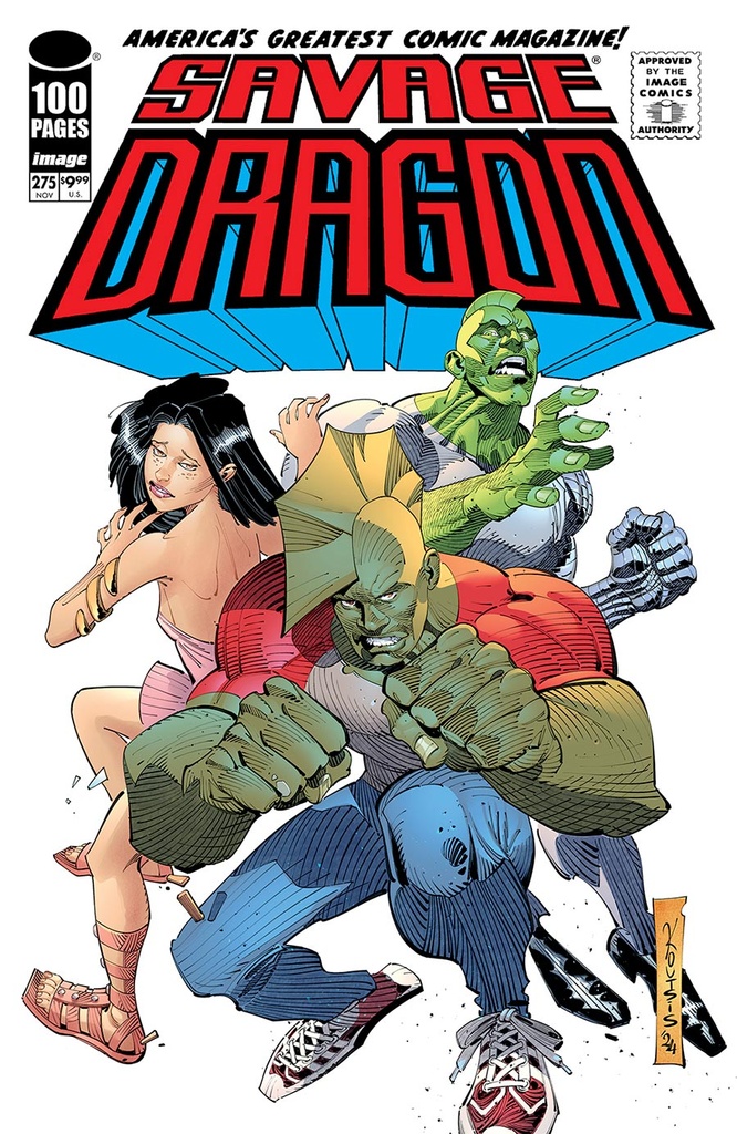 Savage Dragon #275 (Cover C Nikos Koutsis)