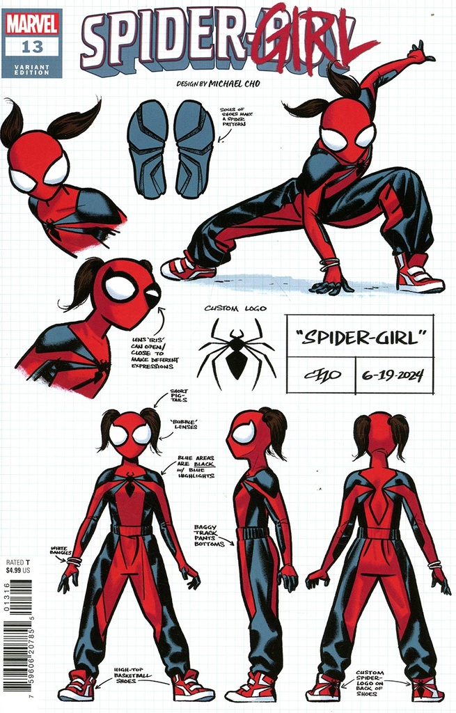 Spider-Boy #13 (1:10 Michael Cho Design Variant)