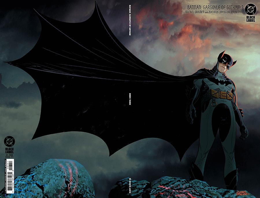 Batman: Gargoyle of Gotham #3 of 4 (1:25 Jamie Hewlett Wraparound Variant)