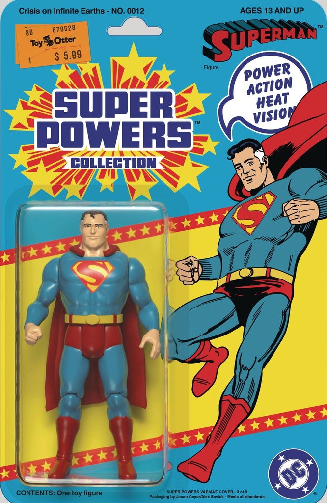 Crisis On Infinite Earths #12 (Facsimile Edition Cover D Super Powers Variant)
