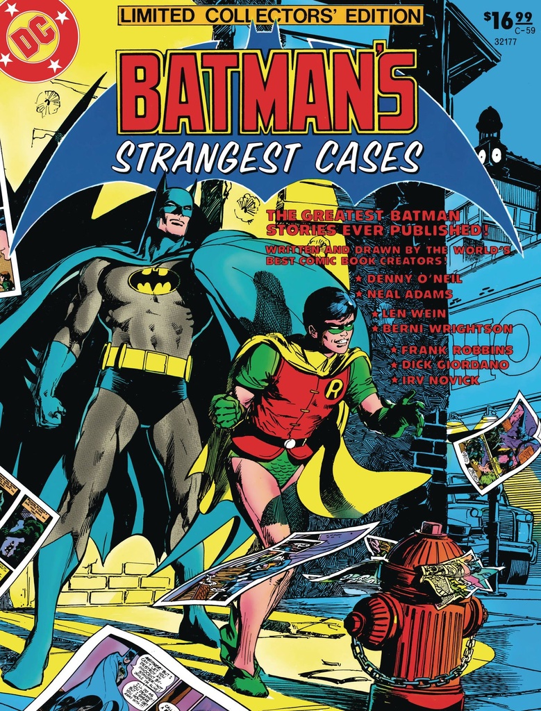 Limited Collectors' Edition #59 (Batmans Strangest Cases Facsimile Edition Cover B Foil Variant)