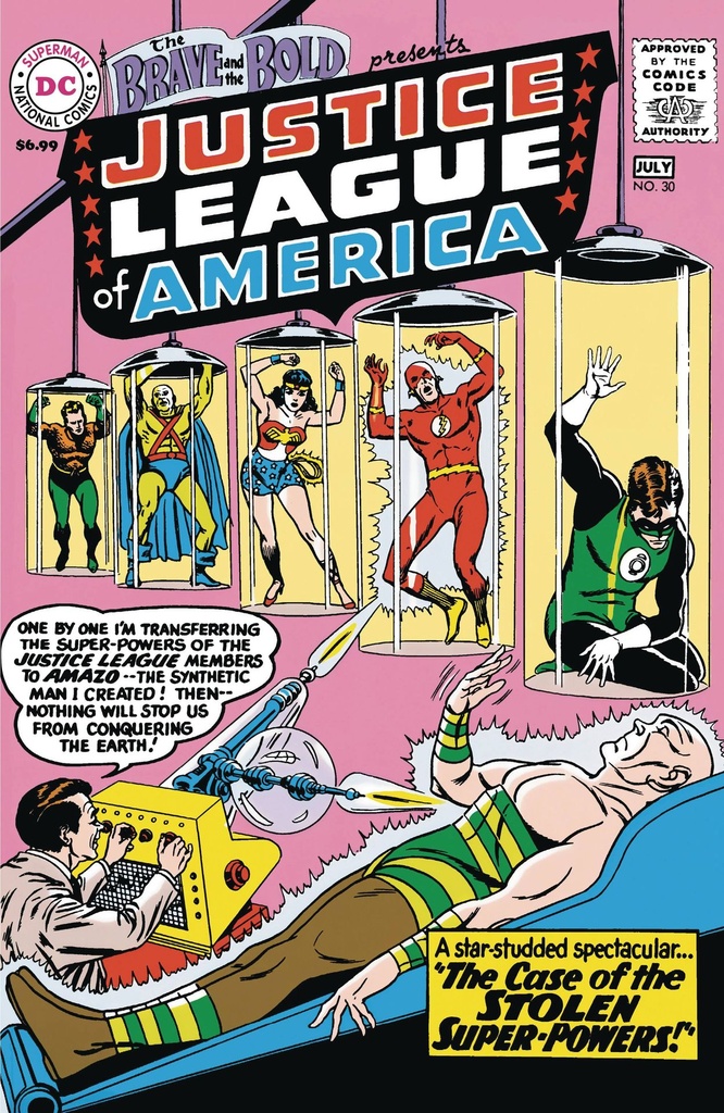 The Brave and the Bold #30 (Facsimile Edition Cover B Mike Sekowsky & Murphy Anderson Foil Variant)