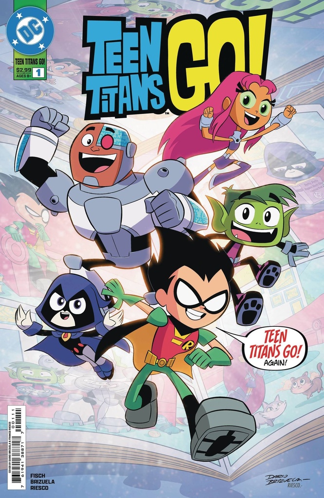 Teen Titans Go! #1 (Cover A Dario Brizuela)