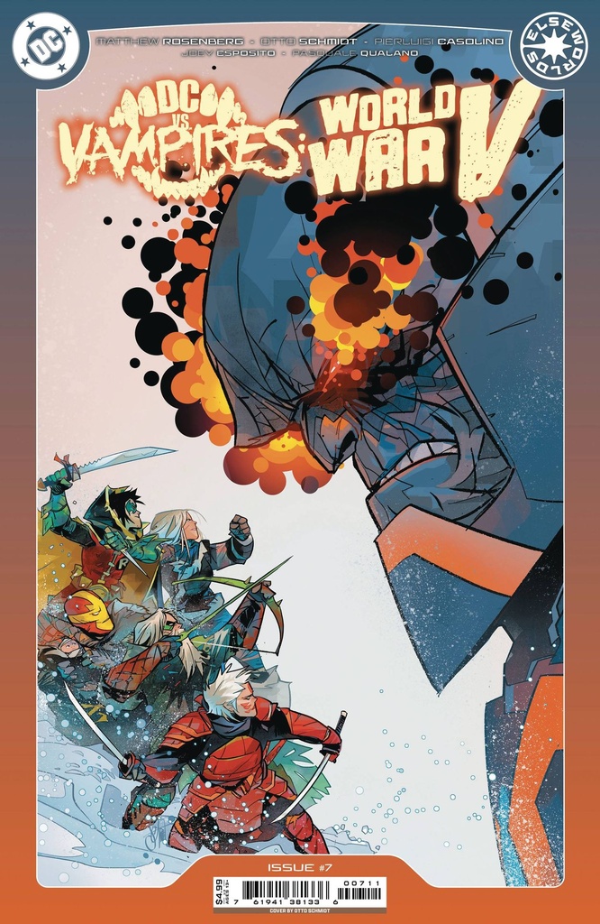DC vs. Vampires: World War V #7 of 12 (Cover A Otto Schmidt)