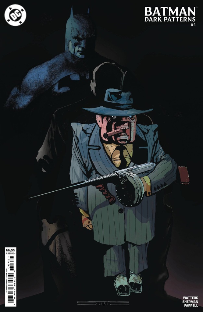 Batman: Dark Patterns #4 of 12 (Cover B Stevan Subic Card Stock Variant)