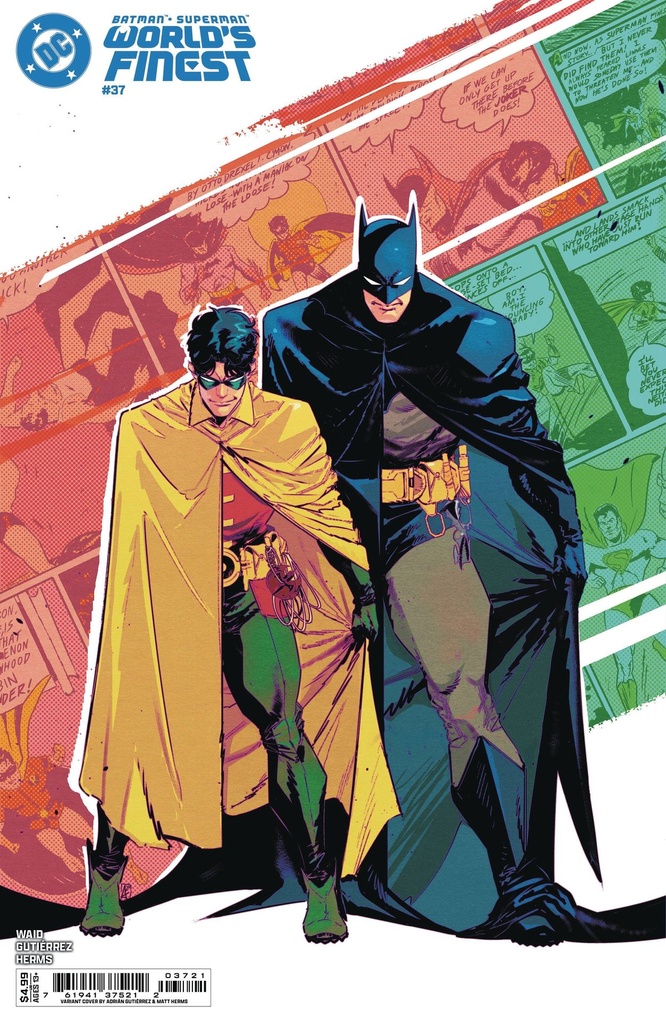 Batman/Superman: Worlds Finest #37 (Cover C Adrian Gutierrez Card Stock Variant)
