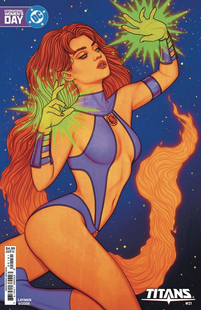 Titans #21 (Cover E Jenny Frison International Womens Day Card Stock Variant)