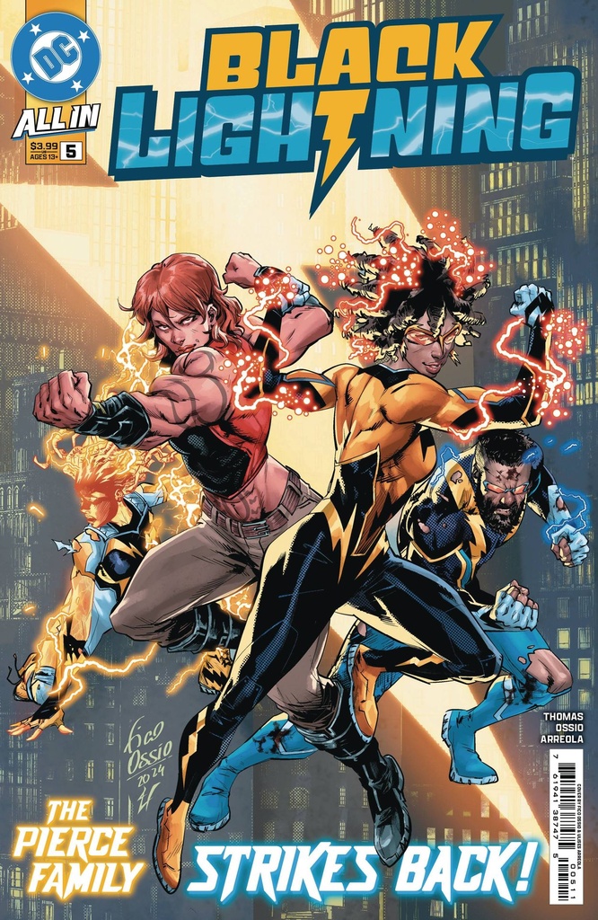 Black Lightning #5 (Cover A Fico Ossio)
