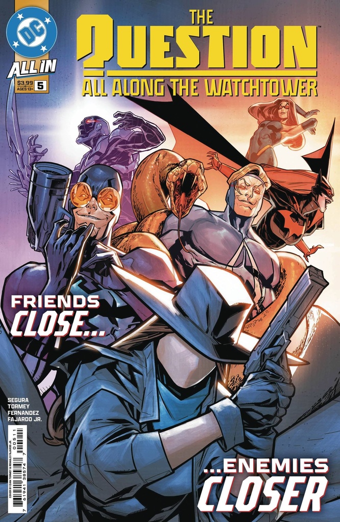 The Question: All Along the Watchtower #5 of 6 (Cover A Cian Tormey)