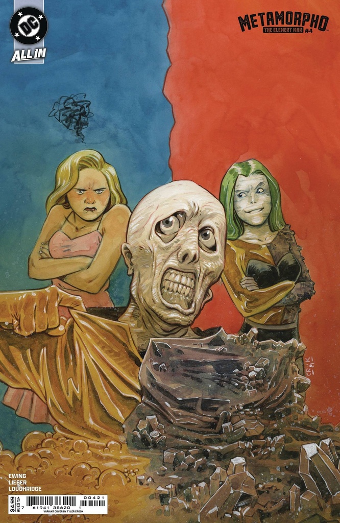 Metamorpho: The Element Man #4 (Cover B Tyler Crook Card Stock Variant)