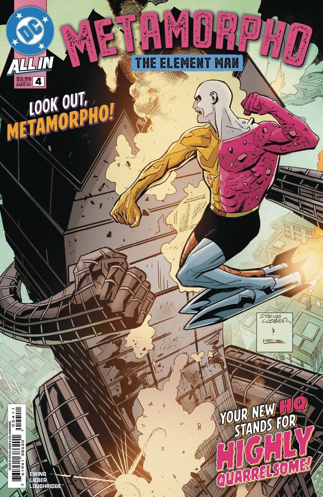 Metamorpho: The Element Man #4 (Cover A Steve Lieber)